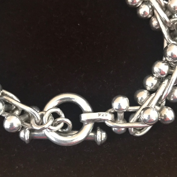 Vintage Silpada "DNA" toggle bracelet - Picture 2 of 3